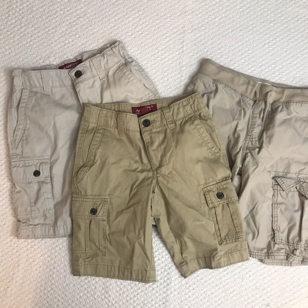 Boys Khaki Shorts Lot Arizona Old Navy Size 8